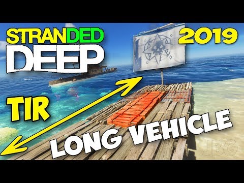 Видео: КАК СДЕЛАТЬ ПЛОТ ГРУЗОВИК - ВЫЖИВАНИЕ - Stranded Deep #3