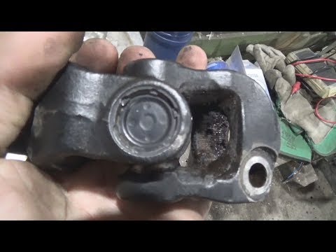 Видео: Замена крестовины на рулевой колонке DAF