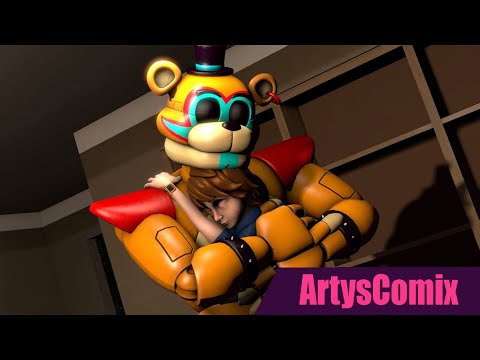 Видео: СБОРНИК АНИМАЦИЙ FNAF #2 | Многоголосая озвучка | FNAF SECURITY BREACH