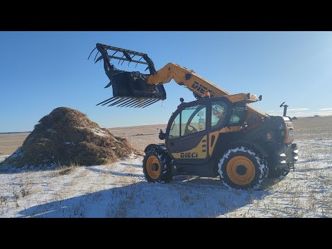 Видео: МТЗ 1523, МТЗ 1221 и прицепы ПТС 9. Погрузчик DIECI Agri Stor . Погрузка соломы! (Сезон 2024)