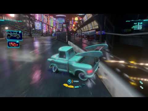 Видео: Тачки 2 (Xbox 360) - Интересные гонки - Спринт "Гинза" - Токио Мэтр
