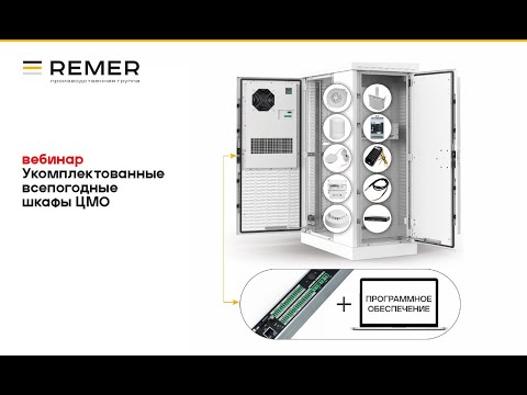Видео: Укомплектованные всепогодные шкафы ЦМО
