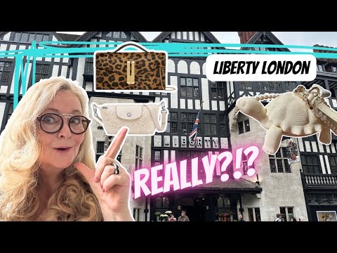 Видео: LONDON LUXURY SHOPPING на осень и рождественский магазин LIBERTY при участии LOEWE, ETRO, LONGCHA...