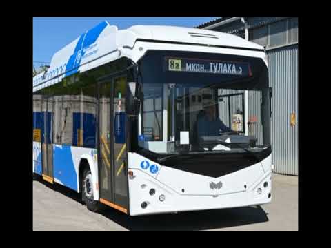 Видео: Информатор троллейбуса 8А: Инструментальный завод (пос. ГЭС) - мкрн Тулака. г. Волгоград