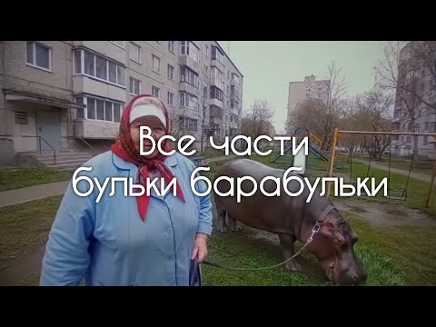 Видео: Бабушка с бегемотом все части #бегемот #булька #барабулька #пенсионерка #memes #мем