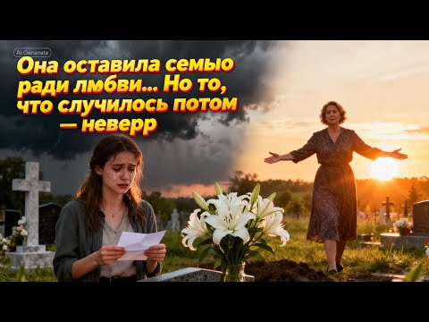 Видео: Она оставила семью ради любовника, но то, что произошло дальше, было невероятным».