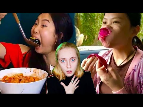 Видео: 🍕Полный треш ✅ ЧТО ЭТИ КОРЕЙЦЫ СЕБЕ ПОЗВОЛЯЮТ? реакция на корейцев в асмр и мукбанг #40