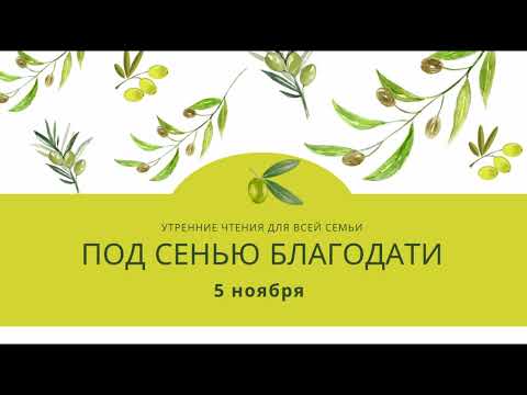 Видео: Утренний страж "Под сенью благодати". 5 ноября