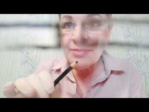 Видео: АСМР/ASMR татуаж бровей💁‍♀️ триггеры...шёпот...
