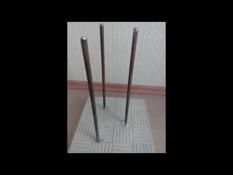 Видео: Бюджетные стойки для ростовых цветов!!!