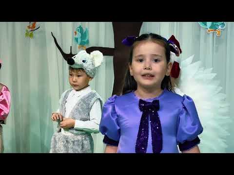 Видео: "Күнбағыс" тобы "Жыл басына таласқан хайуанаттар" ертегісі