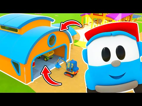 Видео: Песенки с Левой: Машинки едут вперед! Детские песни про машинки Грузовичок Лева – Сборник