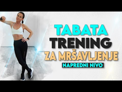 Видео: Тренировка 10 минут - ТАБАТА для быстрого похудения | кардио и HIIT упражнения (продвинутый уровень)