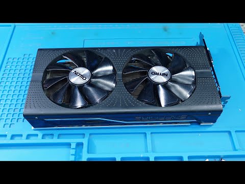 Видео: Видеокарта после крюкоруков, починяем SAPPHIRE RX470