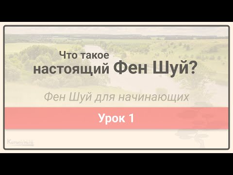 Видео: Фен Шуй для начинающих • Урок 1