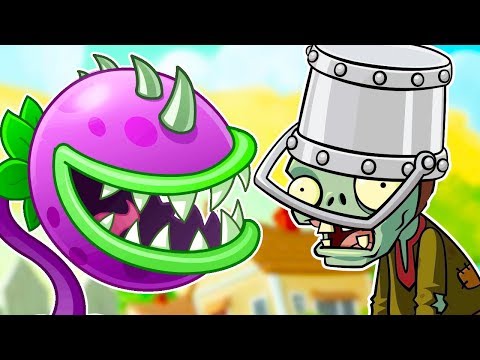 Видео: ЗОМБИ ПРОТИВ ЖЕВУНОВ! - Plants Vs Zombies [Растения Против Зомби] #2