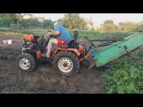 Видео: Копання картоплі 2023 року та транспортування мінітрактора