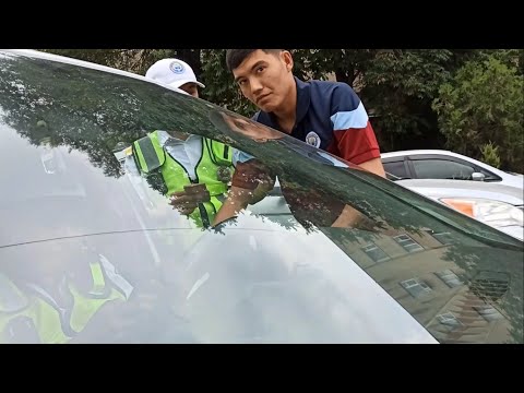 Видео: Мыйзамсыз тонировка же 20 миң сом айып.