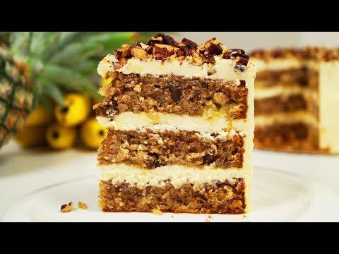 Видео: Торт Колибри - самый вкусный рецепт. Американская классика | Hummingbird cake