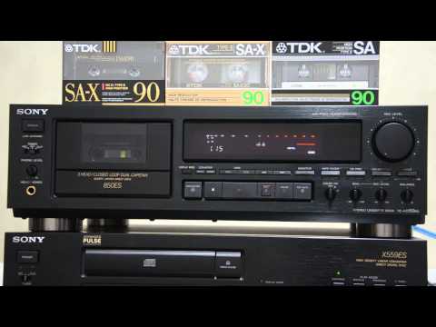 Видео: Кассетная дека Sony TC K850ES Stereo Cassette Deck