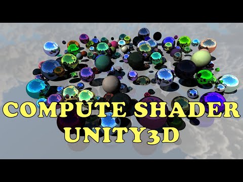 Видео: Ray tracing in unity. Пример использования compute shaders