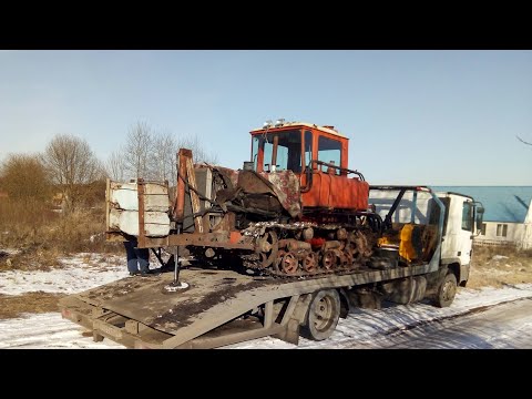 Видео: Восстановление ДТ75 с двигателем ЯМЗ