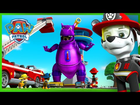 Видео: Кученцата спират гигантско огнедишащо чудовище и още!- PAW Patrol Bulgarian - карикатури за деца