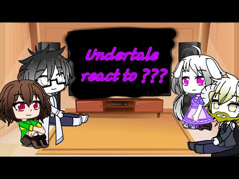 Видео: Undertale react to joke/Реакция андертейл на прикол/GachaClub/Rus|Eng