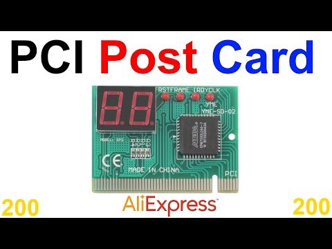 Видео: Пост Карта PCI Post Card Altera AliExpress !!!