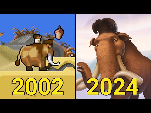 Видео: Эволюция игр Ледникового периода (2002-2024)