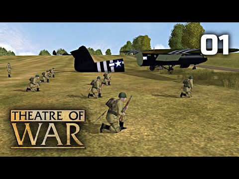 Видео: Theatre of War / Вторая мировая | Кампания за Союзников | Высадка #1