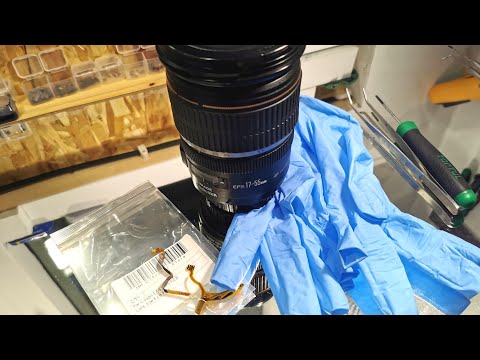 Видео: Canon EF-S 17-55mm f2.8 IS USM сломался, что с ним делать? Не знаю починю или нет.