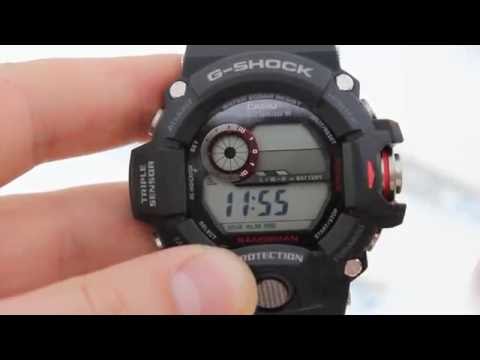 Видео: Часы Casio G-SHOCK GW-9400-1E [GW-9400-1ER] - Инструкция, Как настроить | Watch-Forum.RU