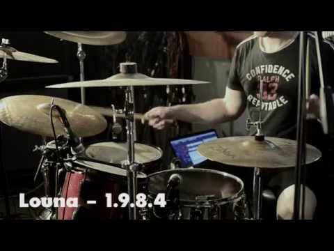 Видео: Louna - 1.9.8.4 (drum cover) / Луна - 1984 (барабанный кавер)