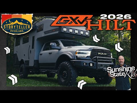 Видео: Storyteller Overland GXV HILT 4x4 2026 года — ПЕРВЫЙ ВЗГЛЯД на лучший экспедиционный грузовик! 👀 🔥