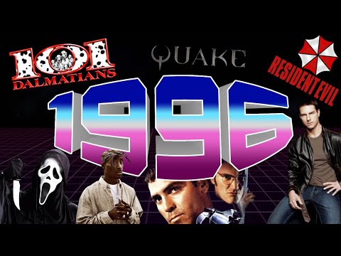 Видео: 1996/ Крик, Не грози южному централу, Тупак Шакур, Linkin Park, Resident Evil, Quake