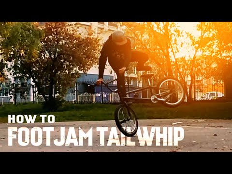 Видео: Как научиться футджем тейлвип? (How to Footjam Tailwhip BMX)