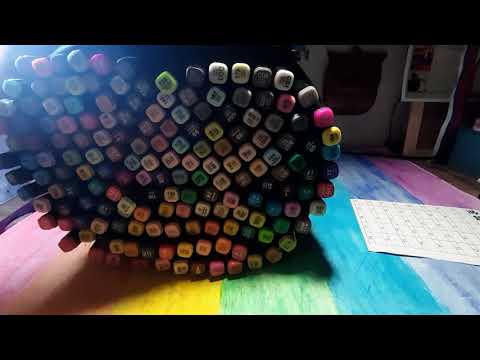 Видео: Распаковка маркеров TOUCHFIVE