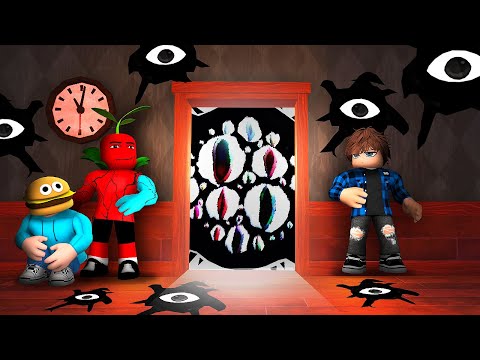 Видео: ВПЕРВЫЕ ПОПАЛИ В ОТЕЛЬ МОНСТРОВ В РОБЛОКС! ОТКРЫТЬ 100 ДВЕРЕЙ