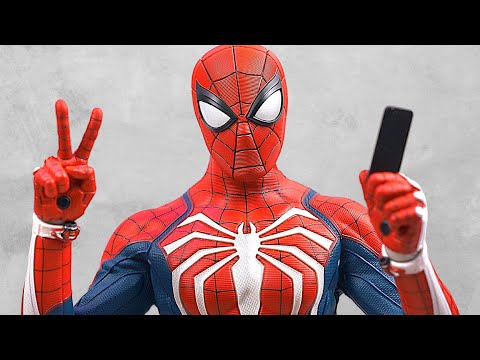 Видео: ЧЕЛОВЕК-ПАУК PS4 от Hot Toys!