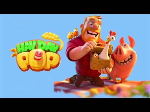 Видео: Hay Day Pop обзор новой игры от Supercell Android/iOS GamePlay