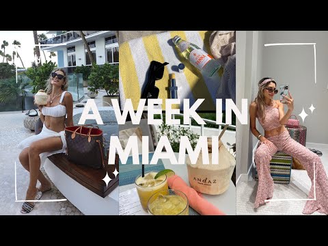Видео: Потрясающая неделя в Майами | Andaz Miami Beach и шопинг в Miami Design District 🛍 ✨