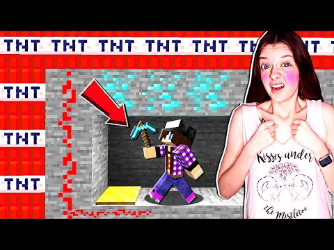Видео: НАШЁЛ ПРОКЛЯТУЮ ТНТ ЛОВУШКУ МОЕЙ ДЕВУШКИ В МАЙНКРАФТ!