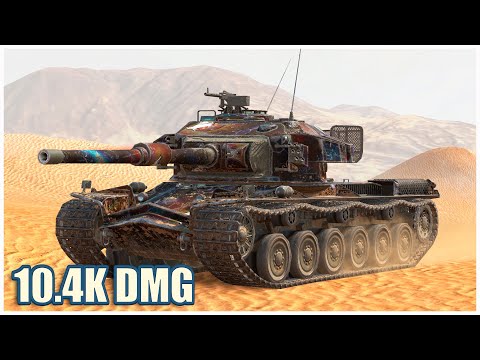 Видео: Strv K • 10.4К УРОНА • 6 ФРАГОВ • WoT Blitz