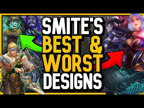 Видео: Лучшие и худшие образы богов от SMITE! (По вашему выбору)