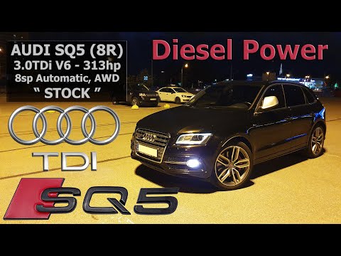 Видео: Audi SQ5 3.0 V6 TDi (313 hp) Замеры 0-100 на RaceBox Pro - Результат очень удивил!