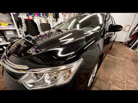 Видео: Большой детейлинг комплекс для Toyota Camry XV50 rest. Гаражный детейлинг. Снимаю старую пленку.