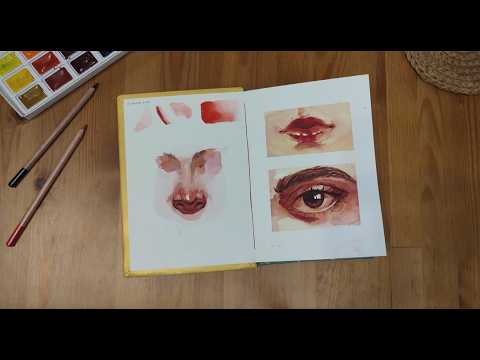 Видео: как сделать ПРОСТОЙ и удобный СКЕТЧБУК | блокнот для акварели