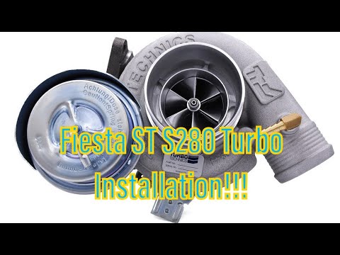 Видео: Установка Fiesta ST S280/Big Turbo!!!
