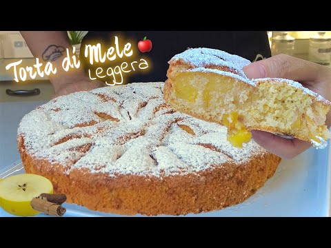 Видео: МЯГКИЙ и ЛЕГКИЙ ЯБЛОЧНЫЙ ТОРТ без масла и масла 🍎 быстро и просто